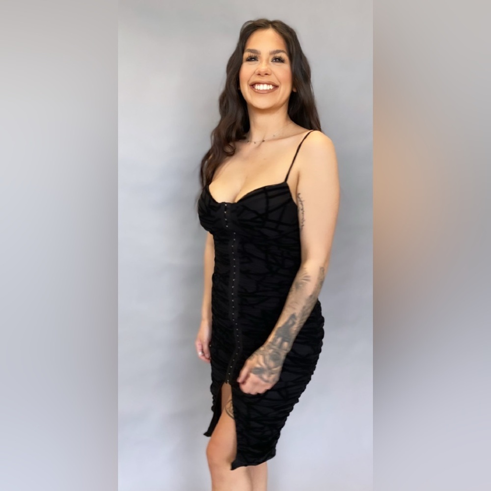 Black Spaghetti Strap Dress